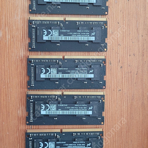 4GB 1Rx16 PC4-2666V-SC0-11 메모리4gb 8개 일괄판매만