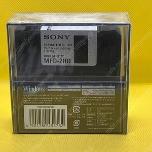 SONY 3.5인치 2HD 플로피디스크 10장 미개봉 소니 디스켓