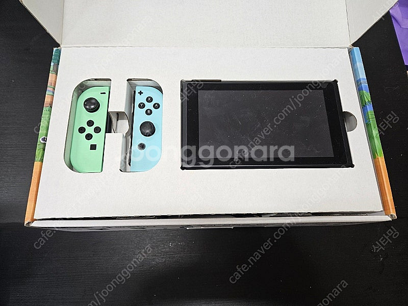 닌텐도 스위치 oled 네온 색상과 동숲에디션 팝니다--2