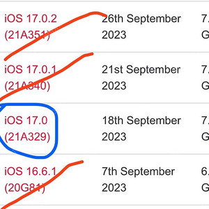 IOS 17.0 아이폰 구매합니다 SE3 14 일반 프로 플러스 프로맥스