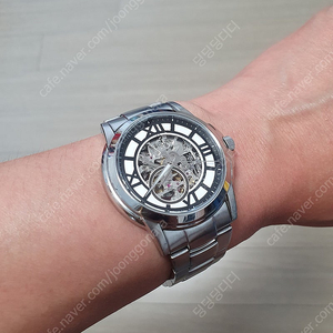 (인하) 부로바 스켈레톤 오토메틱 시계 (튜닝포크) Bulova Skeleton Automatic Watch (96A110)