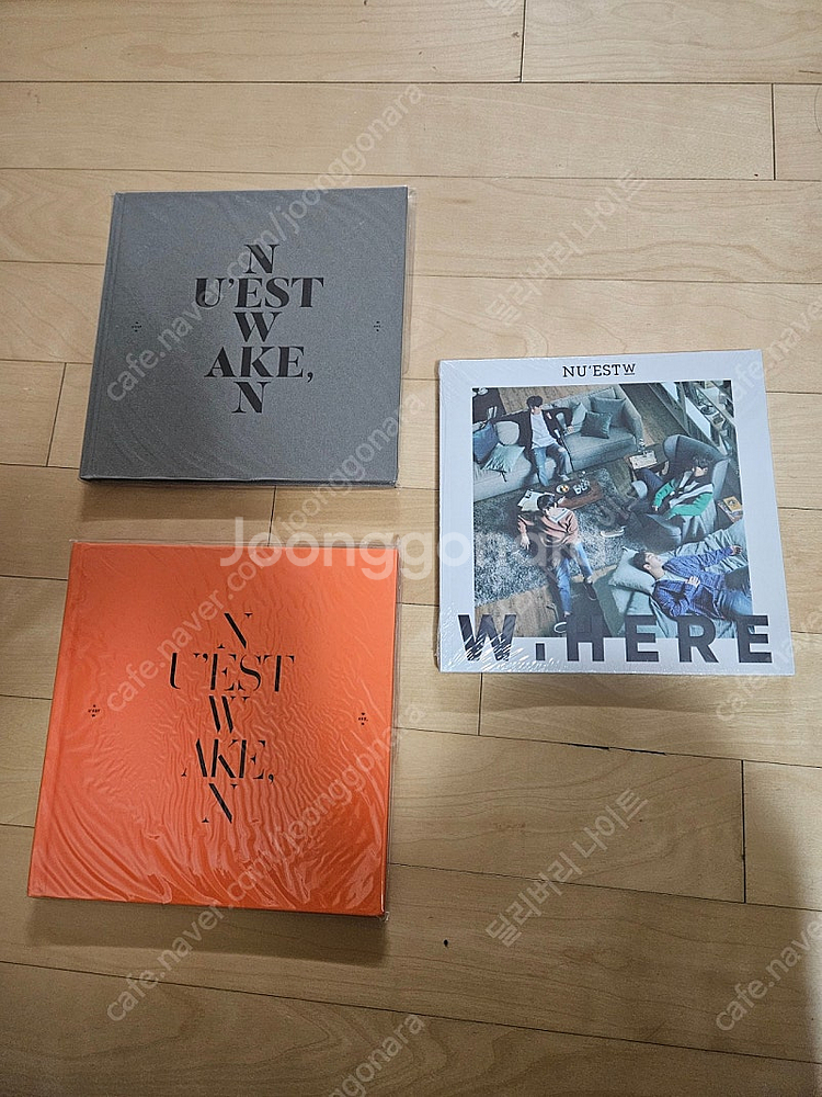 뉴이스트. 뉴이스트 w 공식 포카 및 뉴이스트 w 앨범...--5
