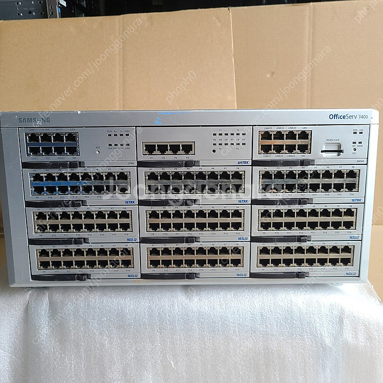 OfficeServ 7400 삼성 키폰 주장치 모듈--1