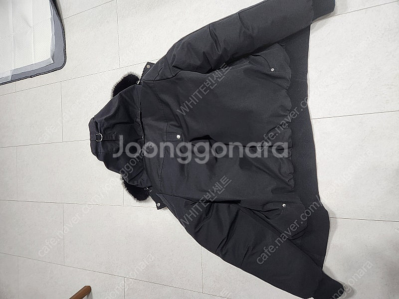 무스너클 발리스틱 패딩쟈켓 블랙퍼 남성블랙(거의새것)--5