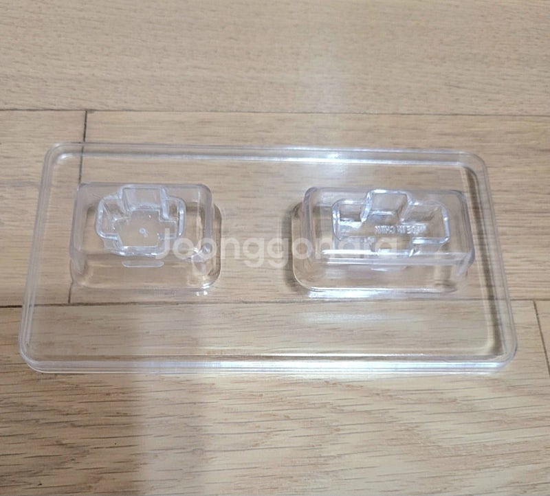 화장솜 면봉 2구 투명 보관함+ 미샤 투명붓 드림--7