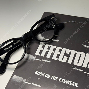 이펙터 EFFECTOR 일본 볼드 뿔테 안경 0010