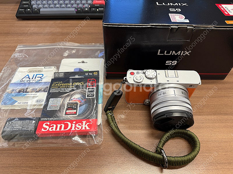 파나소닉 루믹스 S9+18-40mm 실버렌즈킷 다크오렌...--0