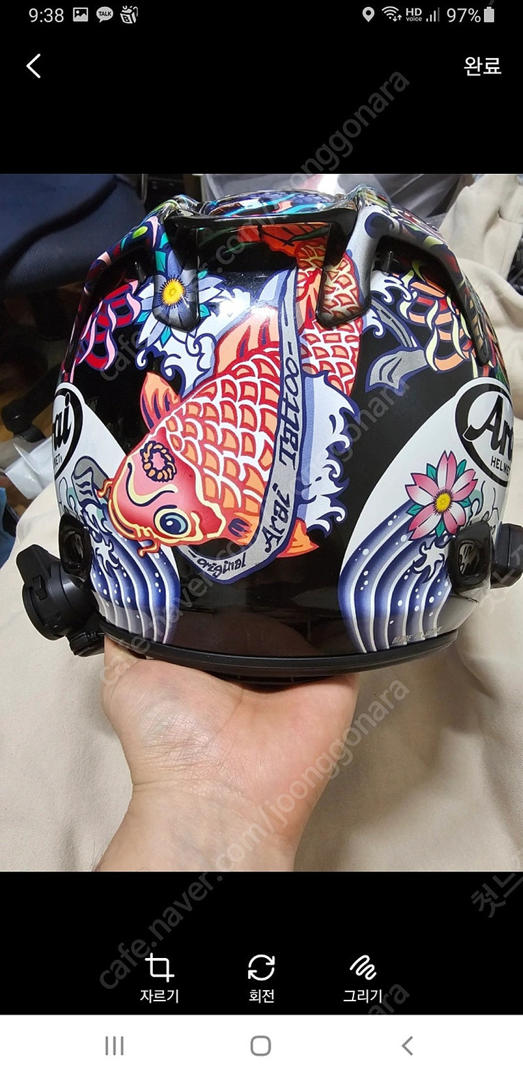 아라이 vz ram 오리엔탈유광블랙 XL팝니다--1