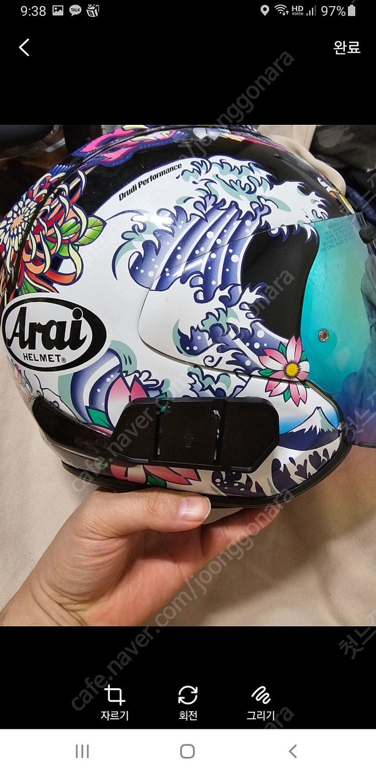 아라이 vz ram 오리엔탈유광블랙 XL팝니다--2