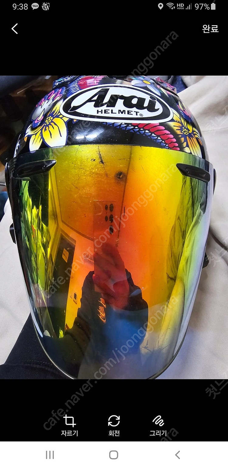 아라이 vz ram 오리엔탈유광블랙 XL팝니다--3