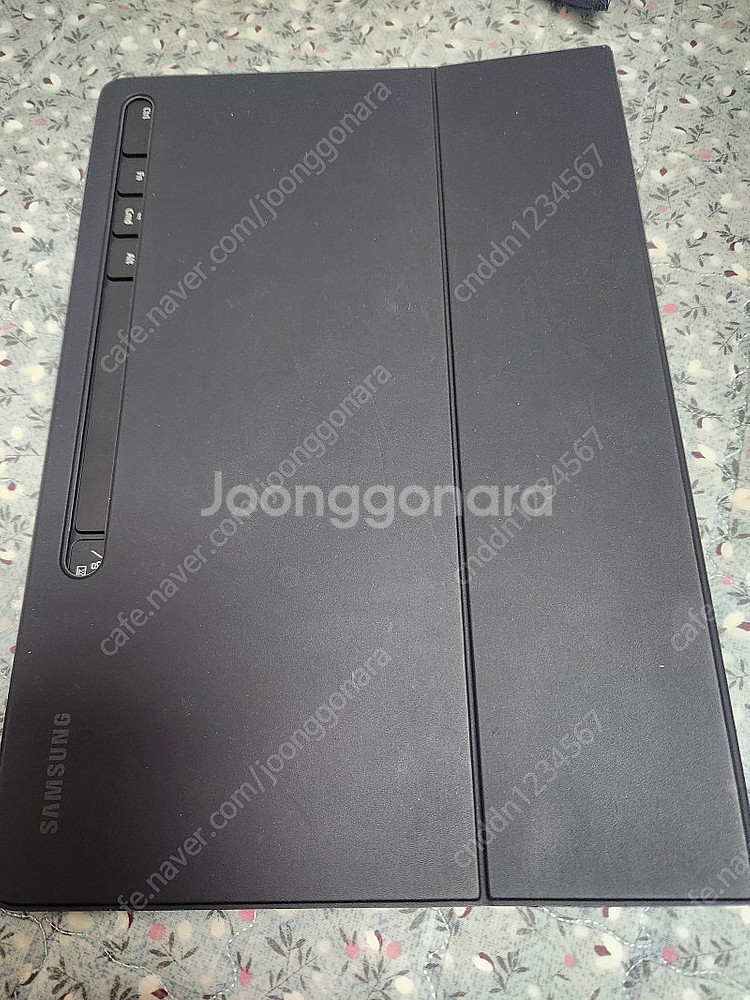 갤럭시탭s7 fe + s8+ 키보드 북커버, 슬림키보드...--0