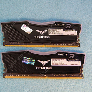 teamgroup rgb ram ddr4 3200 8g+2개