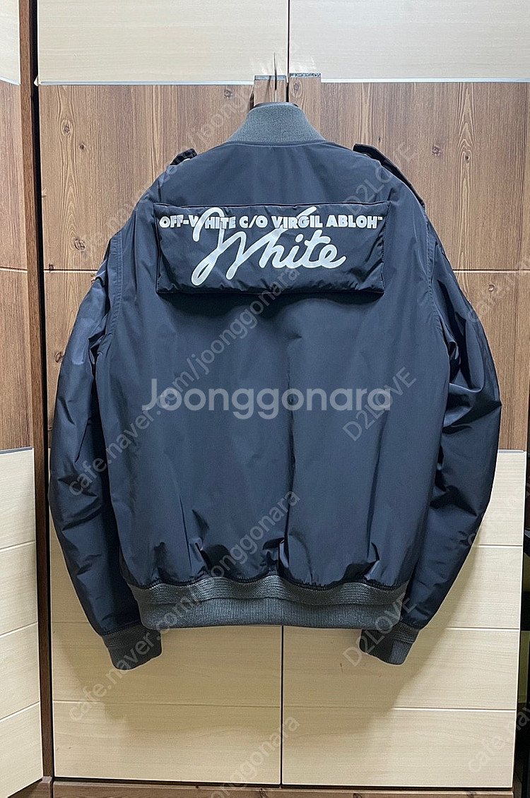 오프화이트 / 16FW 밀리터리 MA-1 봄버 자켓 / 105--1