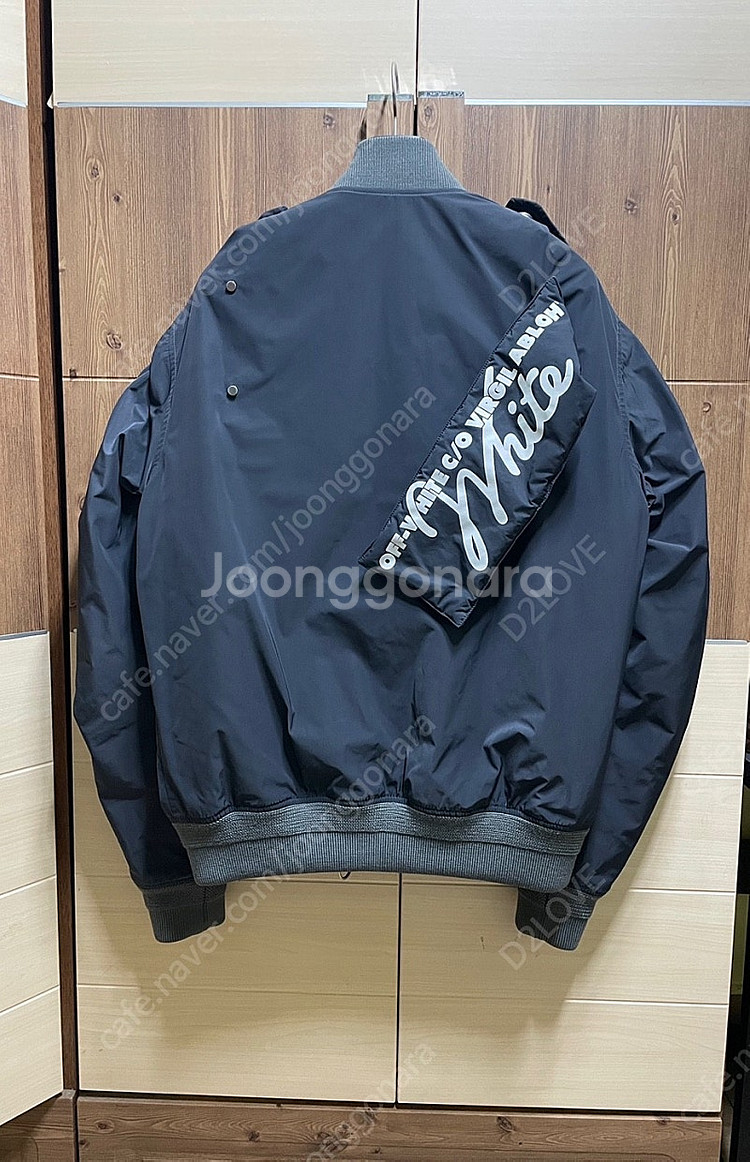 오프화이트 / 16FW 밀리터리 MA-1 봄버 자켓 / 105--2