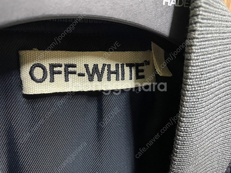 오프화이트 / 16FW 밀리터리 MA-1 봄버 자켓 / 105--3