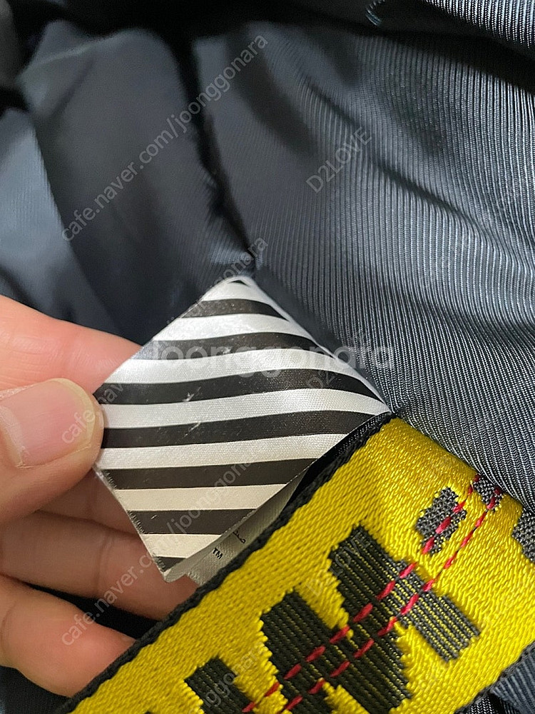 오프화이트 / 16FW 밀리터리 MA-1 봄버 자켓 / 105--4