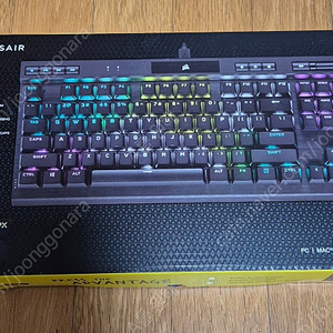 커세어 k70 rgb tkl OPX 광축 국내정발 미개봉 새제품 팝니다.