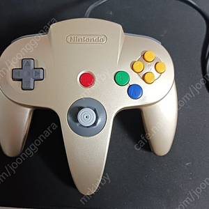 닌텐도 64 (N64) 골드 컨트롤러