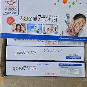 Good 7 toner clt k404s 토너 검정 노랑 빨강 파랑