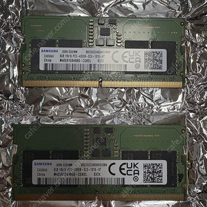 삼섬 DDR5 4800 노트북램 8G x2 (총 16Gb)