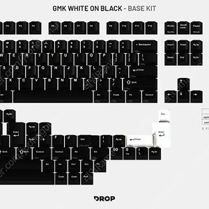 Gmk White-on-Black Wob구매합니다