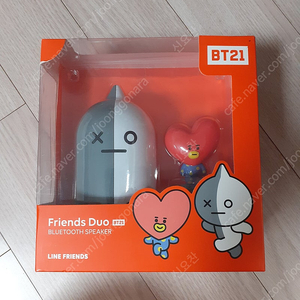 BT21 프렌즈듀오 스테레오 스피커 택포 13000원