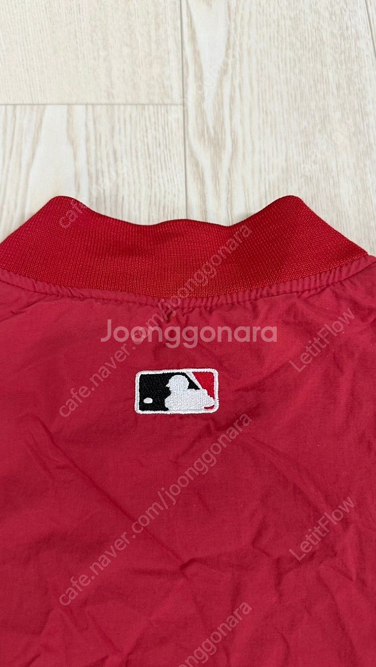 마제스틱 MLB 신시내티 레즈 반집업 바람막이 아노락 ...--5