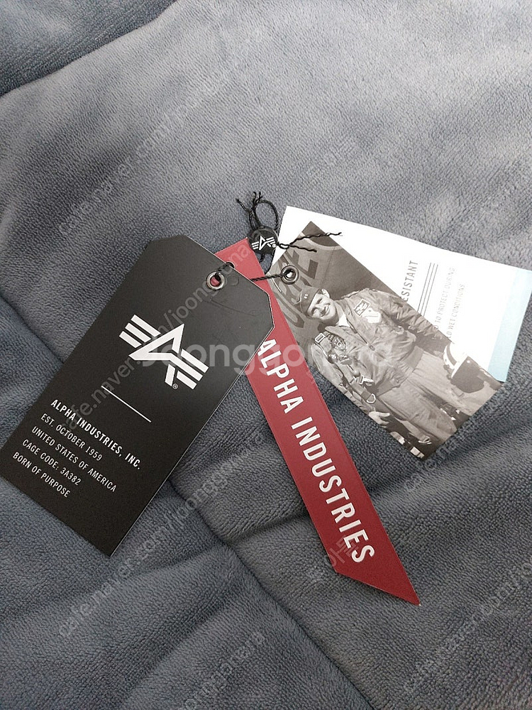 알파인더스트리 ma1 블랙 S 사이즈 항공점퍼--2