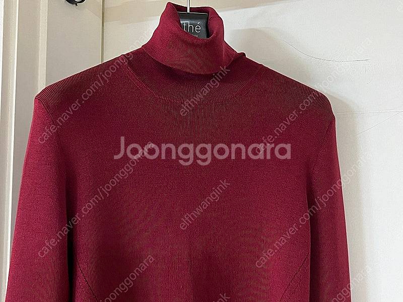 아떼바네사부르노실크혼방터틀넥(새상품)백화점구매상품--1
