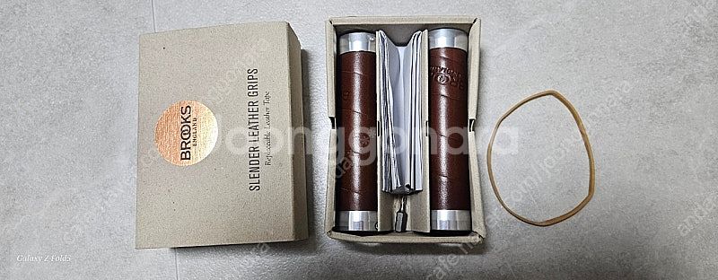브룩스 가죽 그립130mm--0