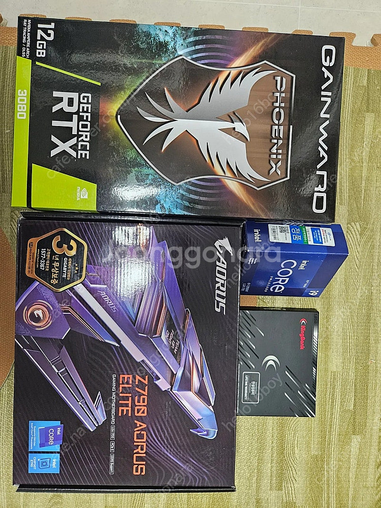 12900KF,Z790, DDR5 32GB 보드셋 팝니...--5