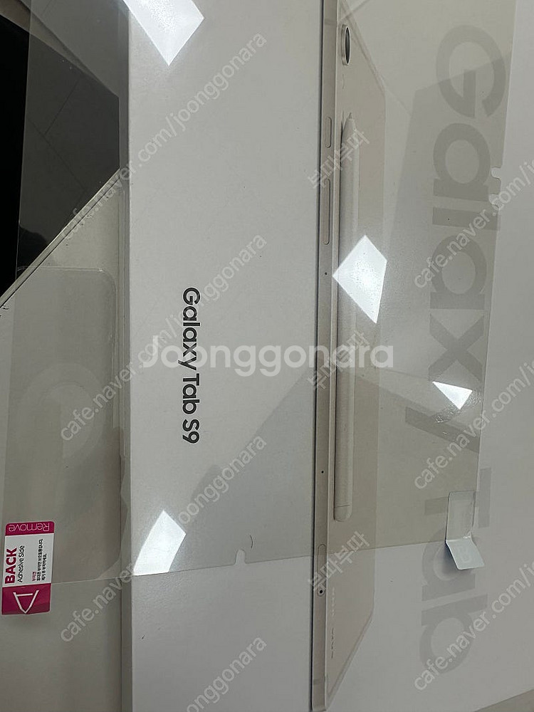갤럭시탭 s9 128G 미개봉 새제품 판매--4