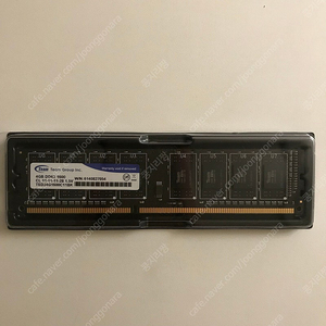 팀그룹 4GB DDR3 1600 RAM 1개 팝니다.