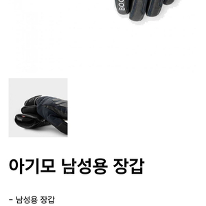 보그너 스키 가죽장갑