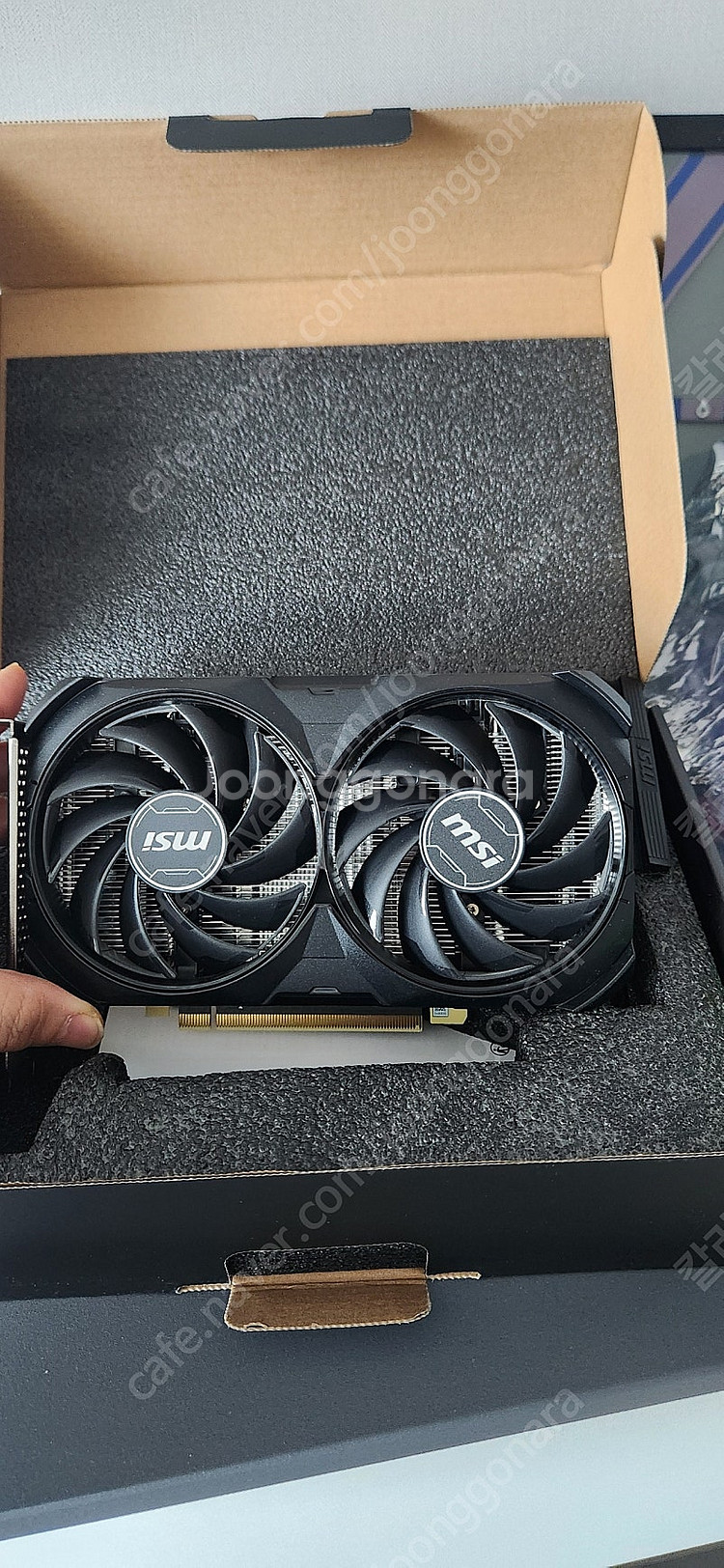 MSI ventus 2x RTX 4060 ti 그래픽카...--0