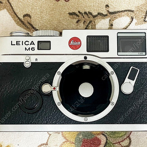 [라이카 M6 TTL] 최후기형 0.85뷰파인더 Leica 필름카메라 필카