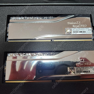 ddr5 지스킬 로얄 8000 cl38 16gb x2 32gb