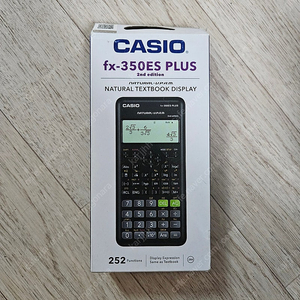 카시오 공학계산기 fx-350ES PLUS 2nd