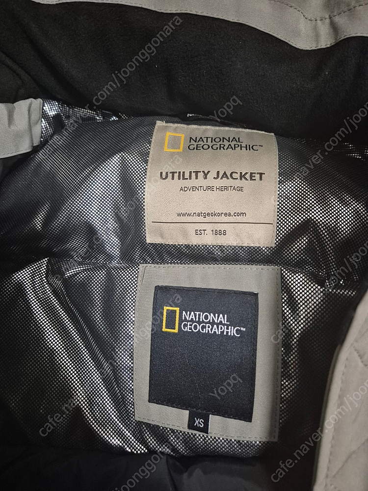 네셔널 지오그래픽 숏패딩 여성 XS (44사이즈) 이미지