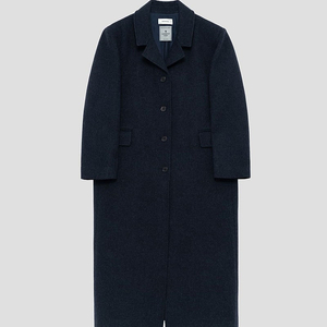 구해요) 문달 네이비 코트 tailored wool single coat