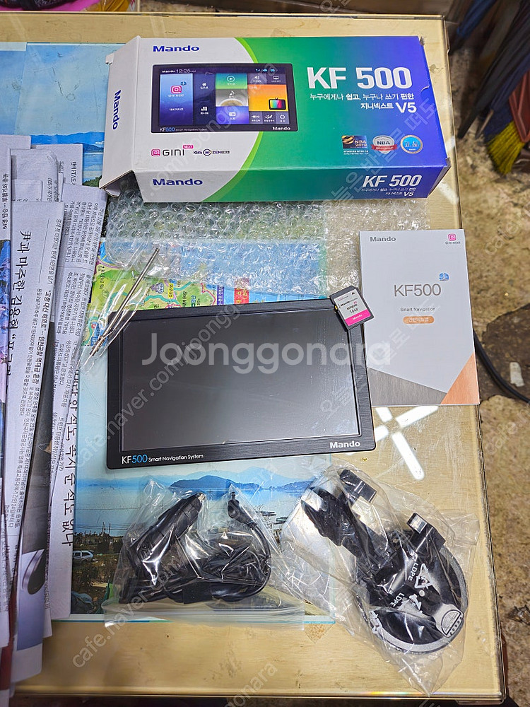 (부산)만도 KF500 3D 8인치 지니 내비게이션 팝...--3