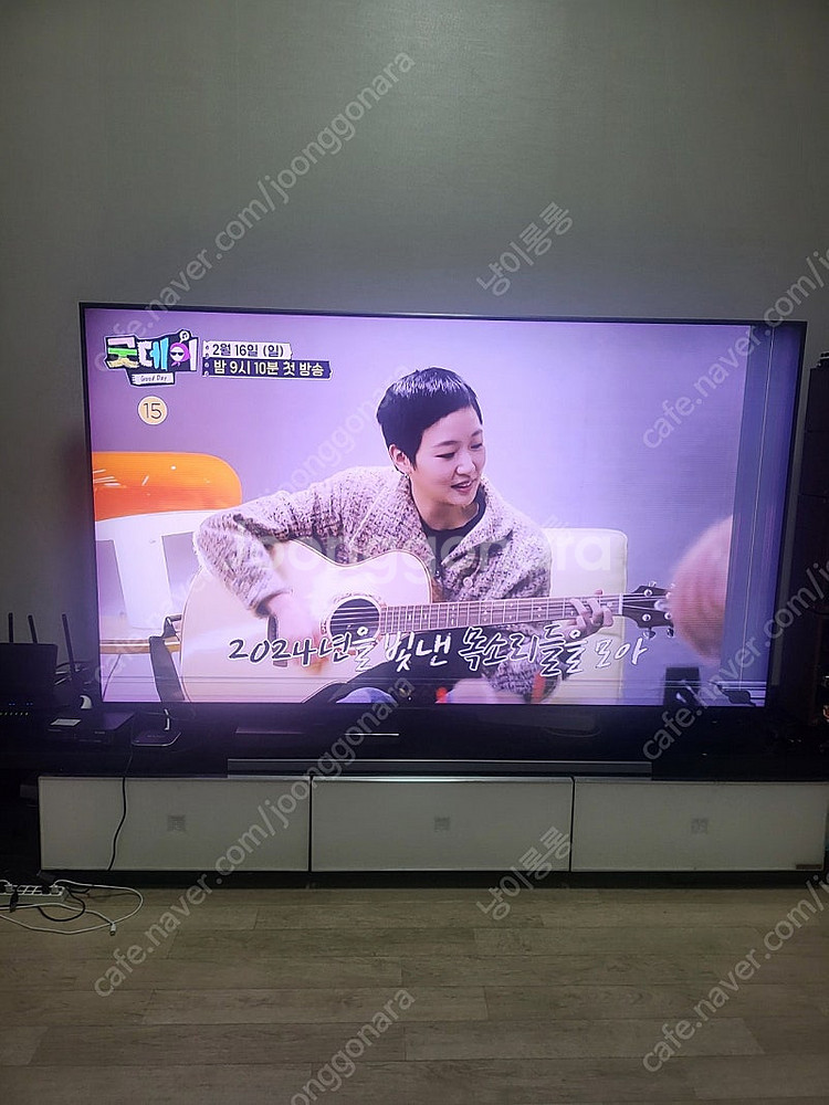 삼성 QLED 75인치--1