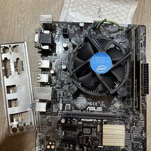 I5-6600, asus h110m-k x, 삼성램 16g