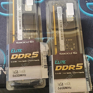 Teamgroup ddr5 5600 16gb x 2 팔아요