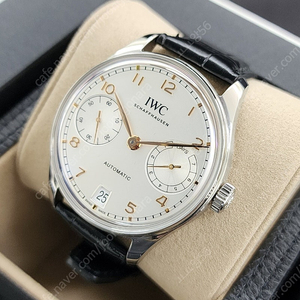 (새상품) IWC 포루투기저 오토매틱 42mm 42미리 투카운터 IW501701 판매합니다.