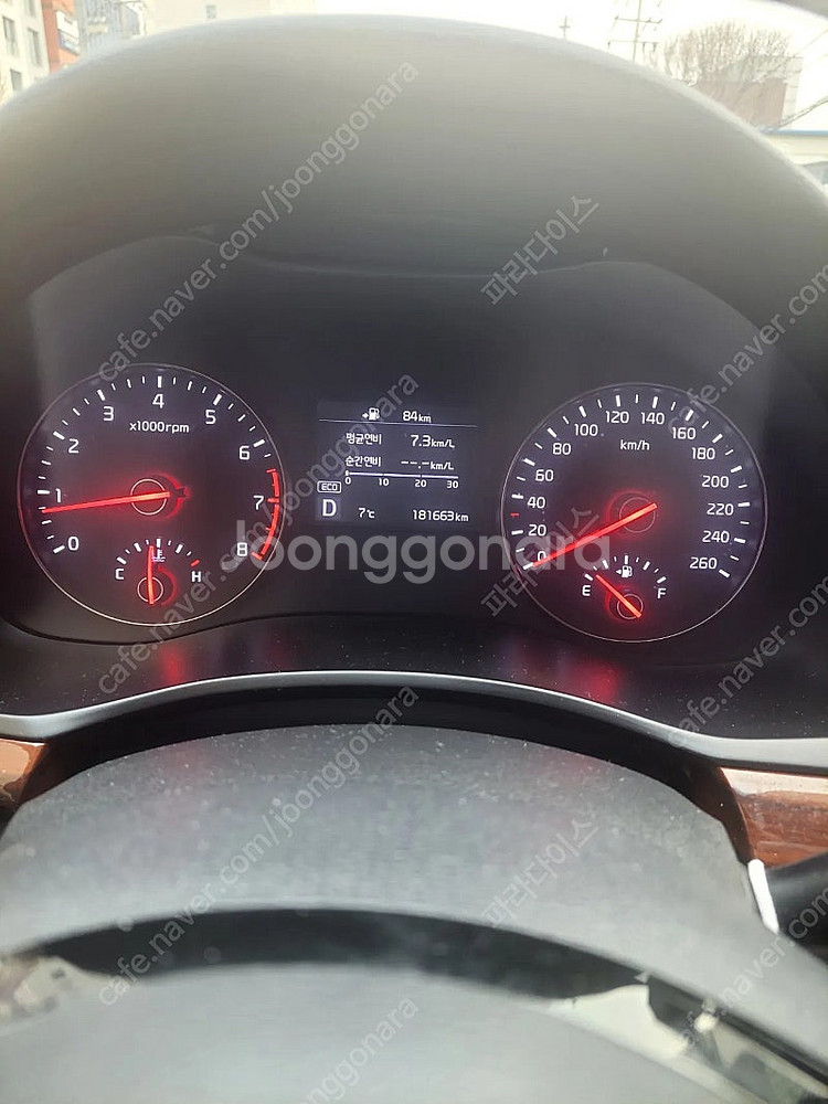 개인)k7 2.4 2016년 18만주행 판매가격850만...--3