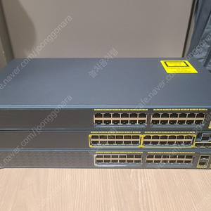 cisco C2960 및 C3560CX POE switch 판매합니다.