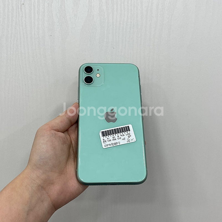 53580 아이폰11 그린 64GB 부산 중고폰 팝니다...--2
