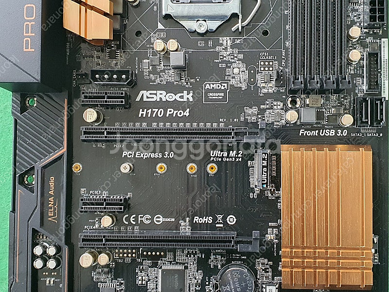 메인보드 Asrock H170 Pro4 (소켓1151)--1