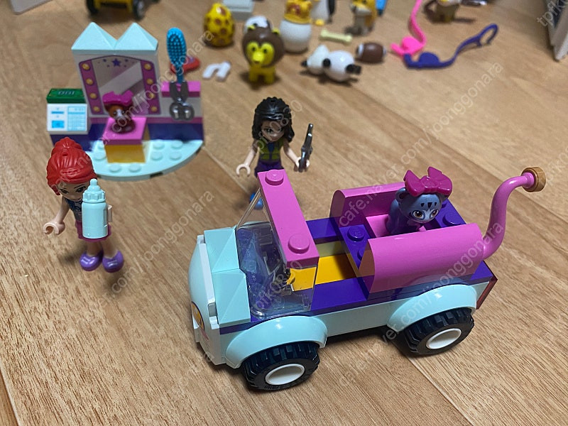 입양하세요 레고프렌즈 고양이 미용 자동차 일괄 이미지